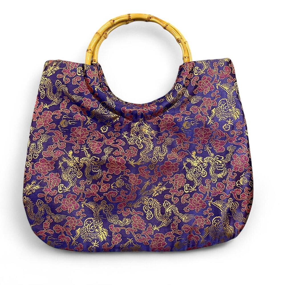 Y2k purple dragon and floral